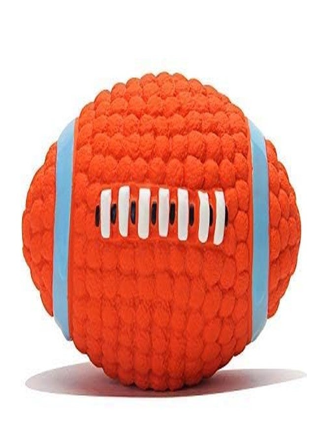 DOGTOWN Eetoys Pet Toys Dog Latex Squeaky Rugby Thrower Ball Toy|Ball for Puppy/Small Dogs/Pets for Playing (Small) - Image 2